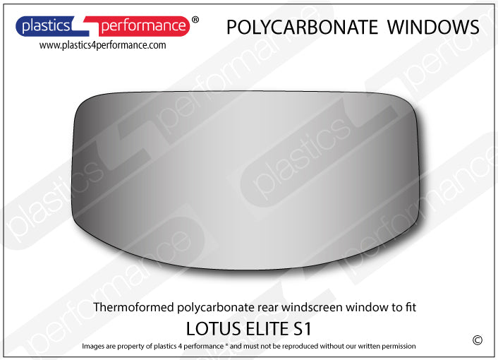 Vetri in Policarbonato per Lotus Elite S1