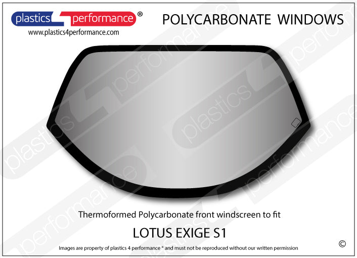 Vetri in Policarbonato per Lotus Exige S1