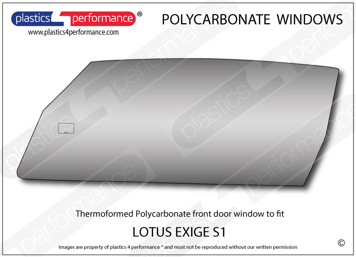 Vetri in Policarbonato per Lotus Exige S1