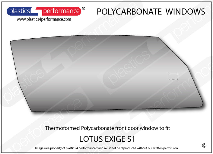 Vetri in Policarbonato per Lotus Exige S1