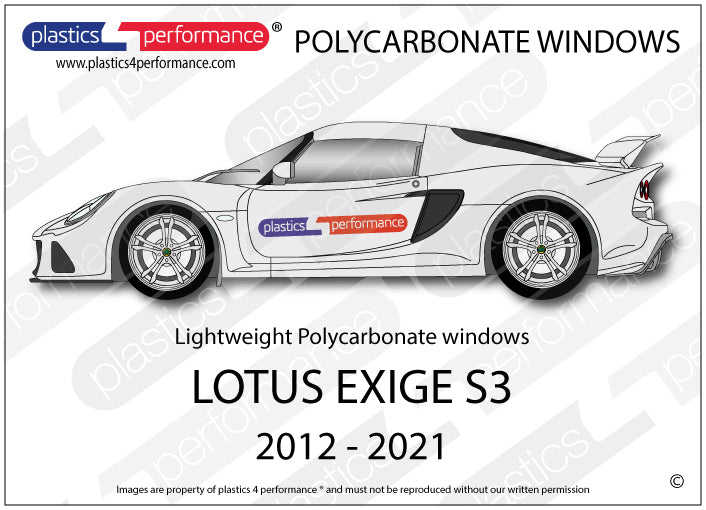 Carica immagine in Galleria Viewer, Vetri in Policarbonato per Lotus Exige S3
