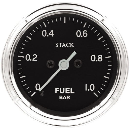 Manometro Stack Classic 52mm pressione benzina 0-1b elettrico