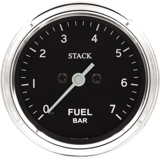 Manometro Stack Classic 52mm pressione benzina 0-7bars elettrico