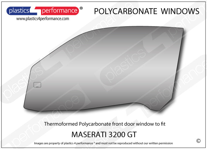 Carica immagine in Galleria Viewer, Vetri in Policarbonato per Maserati 3200 GT
