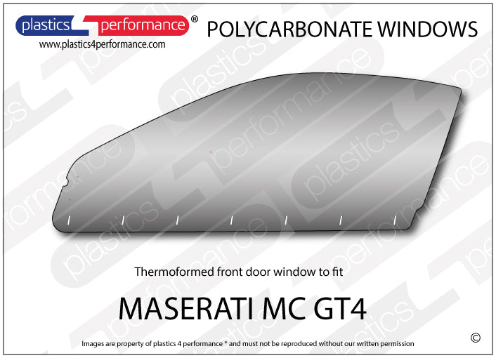 Carica immagine in Galleria Viewer, Vetri in Policarbonato per Maserati GranTurismo MC GT4
