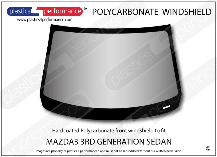 Carica immagine in Galleria Viewer, Vetri in Policarbonato per Mazda 3 BM / BN 4 Porte
