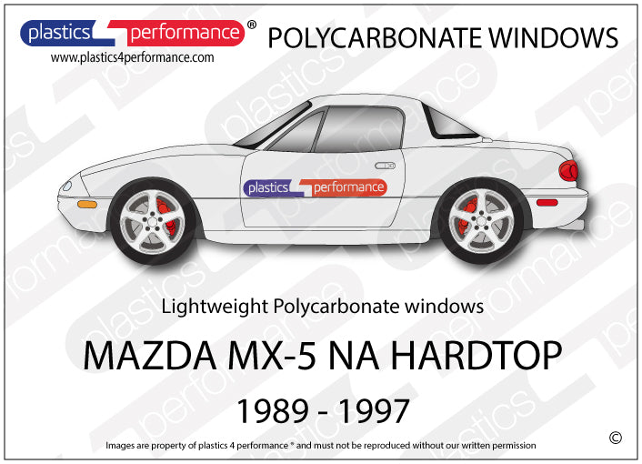 Carica immagine in Galleria Viewer, Vetri in Policarbonato per Mazda MX-5 NA
