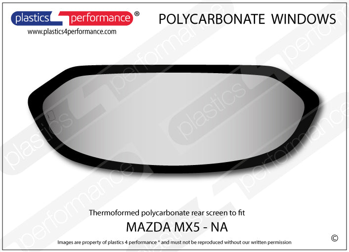 Carica immagine in Galleria Viewer, Vetri in Policarbonato per Mazda MX-5 NA
