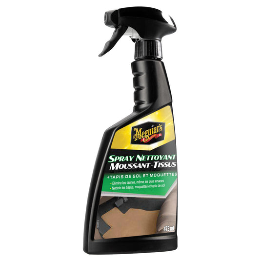 Spray Schiumoso Meguiar's Detergente Tessuti, Tappetini & Moquette (473 mL)