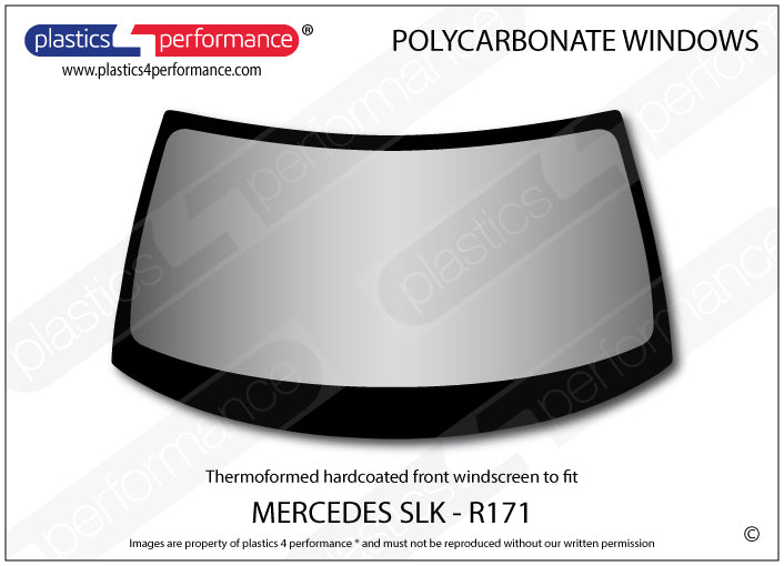 Carica immagine in Galleria Viewer, Vetri in Policarbonato per Mercedes SLK R171
