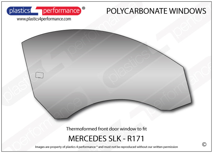 Carica immagine in Galleria Viewer, Vetri in Policarbonato per Mercedes SLK R171
