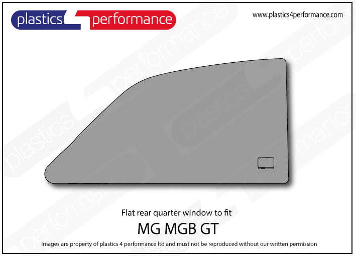 Vetri in Policarbonato per MG MGB GT