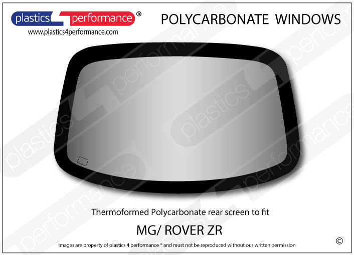Vetri in Policarbonato per MG Rover ZR