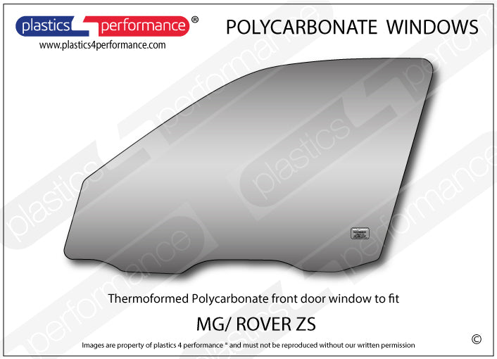 Vetri in Policarbonato per MG Rover ZS