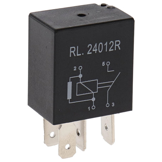 Micro relè 12V 30A + resistore