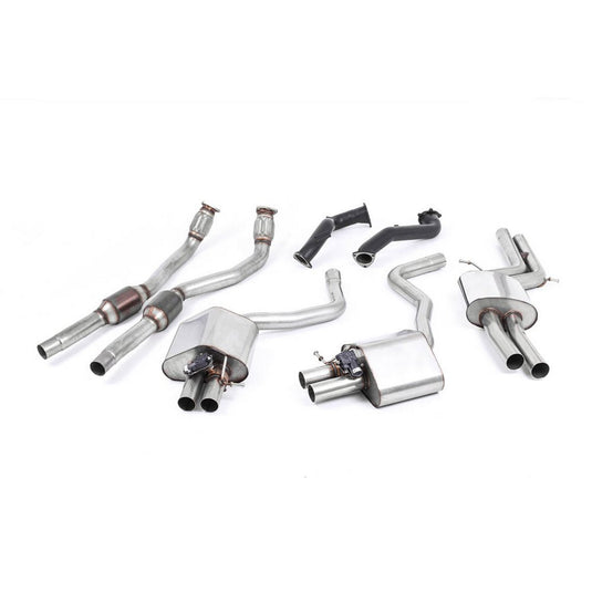 Linea di scarico Milltek SSXAU596 per Audi RS6