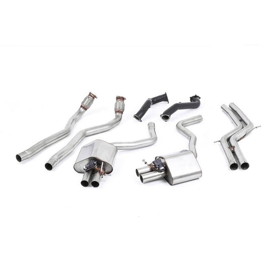 Linea di scarico Milltek SSXAU598 per Audi RS6