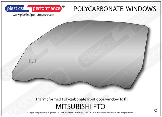 Vetri in Policarbonato per Mitsubishi FTO