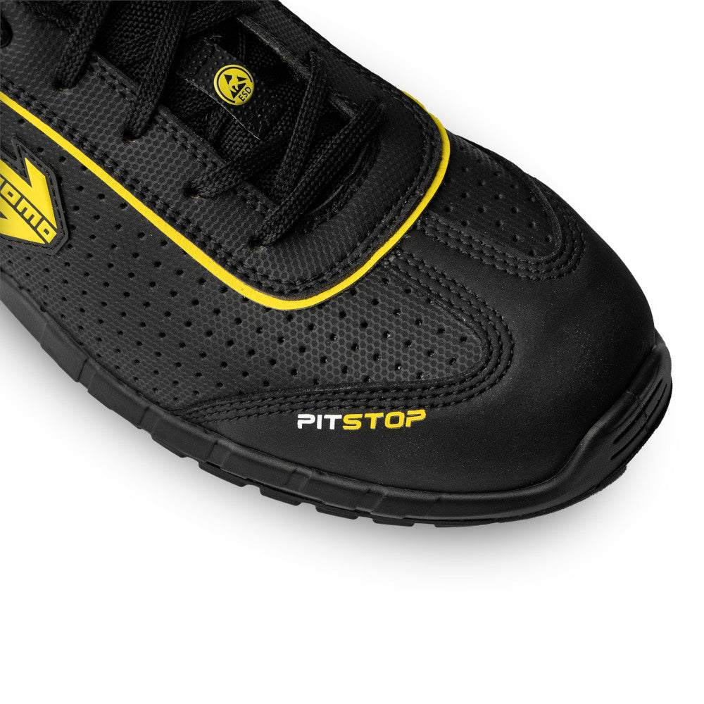 Scarpe Antinfortunistiche Momo Pit Stop - Nero (FIA)