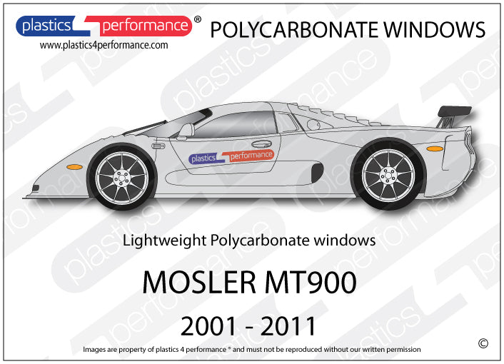 Vetri in Policarbonato per Mosler MT900