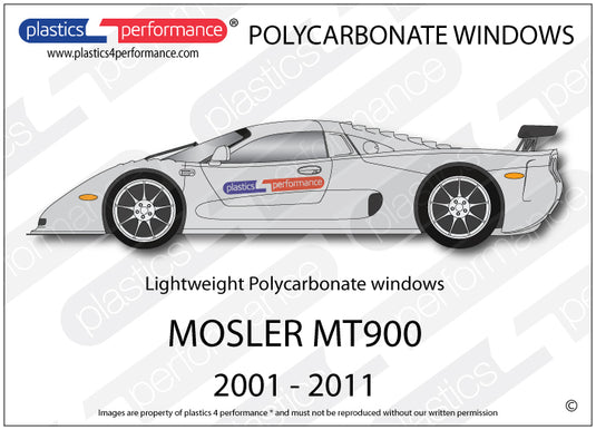 Vetri in Policarbonato per Mosler MT900