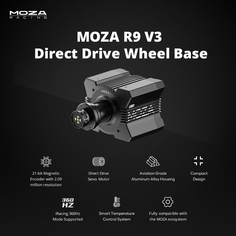 Carica immagine in Galleria Viewer, Base Direct Drive Moza R9 V3
