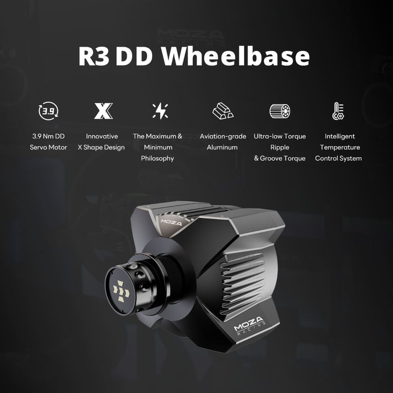 Carica immagine in Galleria Viewer, Pack base sim racing Moza R3 per XBOX / PC
