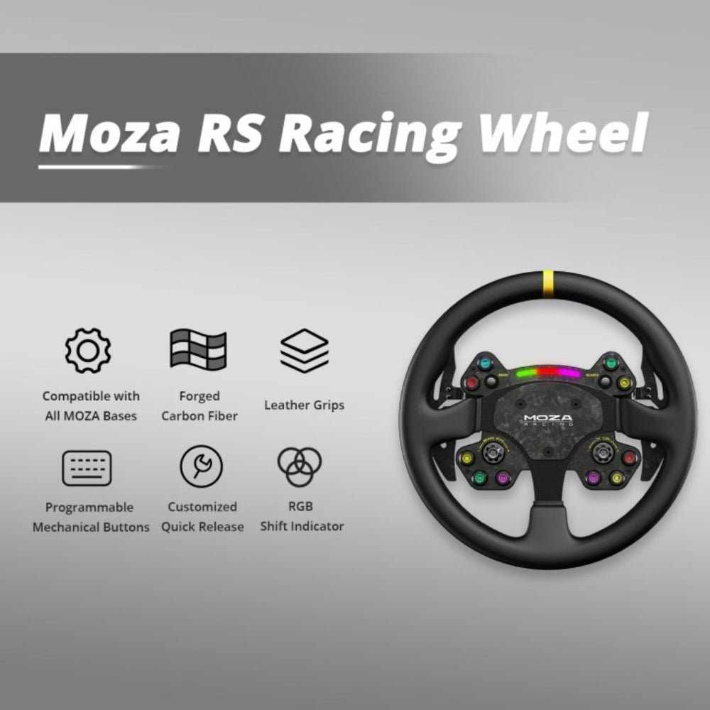 Volante sim racing Moza RS V2