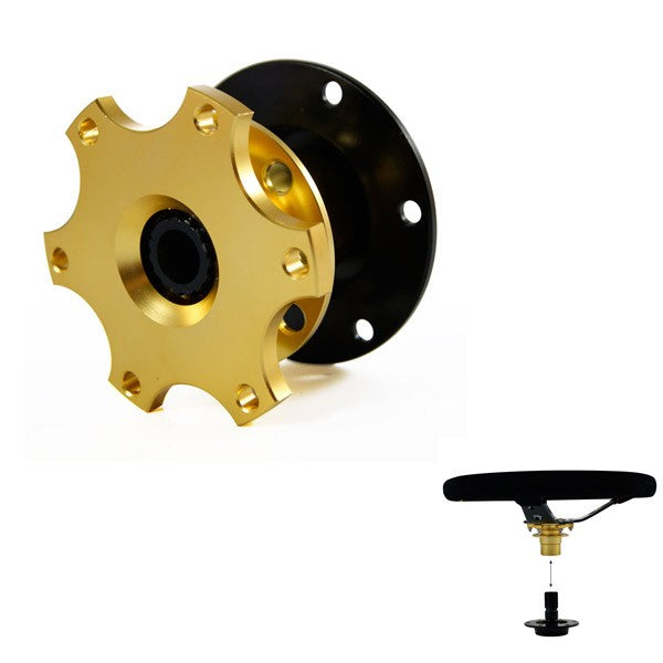 Mozzo collassabile Scanalato Bratex 6 Fori da Avvitare