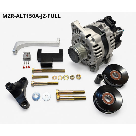 Kit Eliminazione Aria Condizionata e Servosterzo + Alternatore Borgwarner per 1JZ & 2JZ