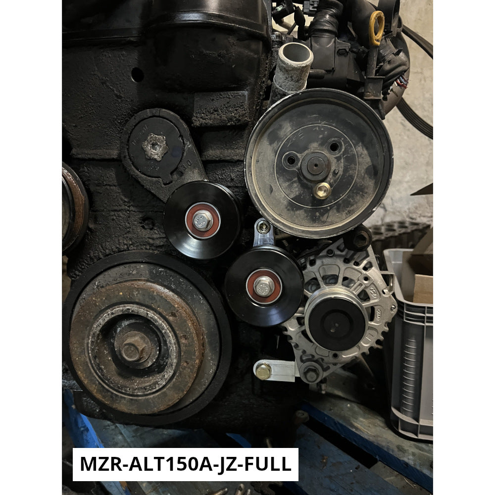 Kit Eliminazione Aria Condizionata e Servosterzo + Alternatore Borgwarner per 1JZ & 2JZ