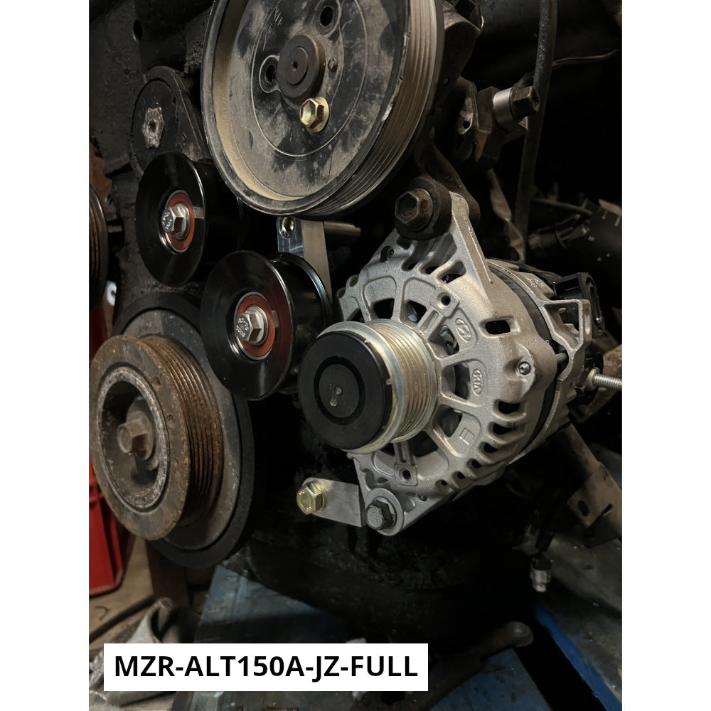 Kit Eliminazione Aria Condizionata e Servosterzo + Alternatore Borgwarner per 1JZ & 2JZ