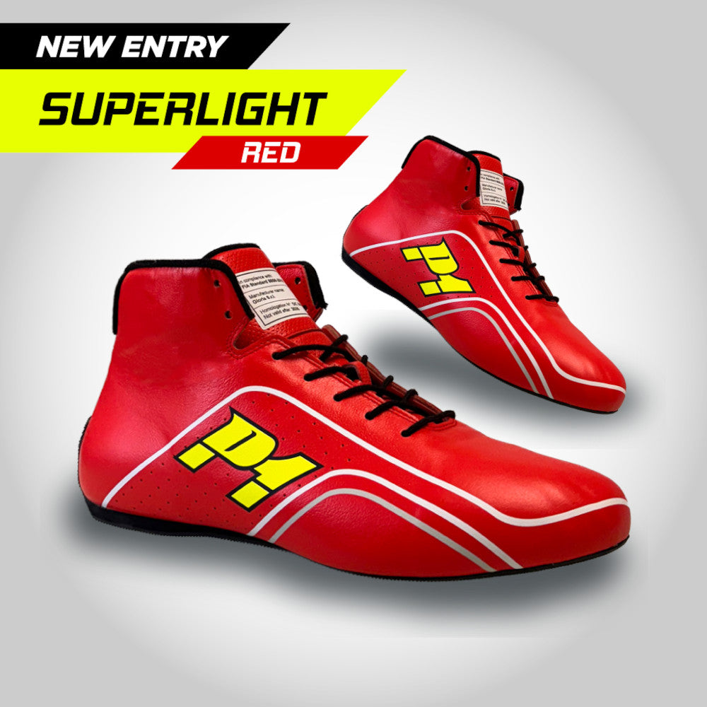 Scarpe P1 Superlight Rosso (FIA 8856-2018)