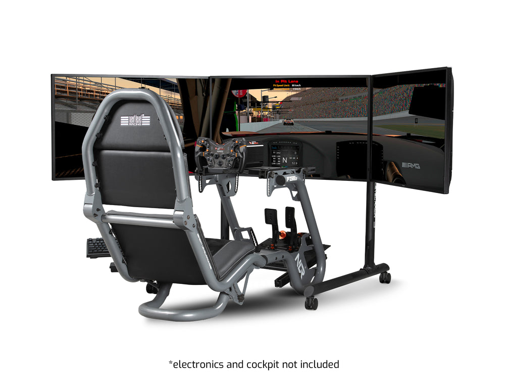Supporto triplo schermo a tubo tondo Next Level Racing