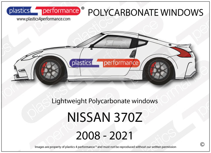 Vetri in Policarbonato per Nissan 370Z