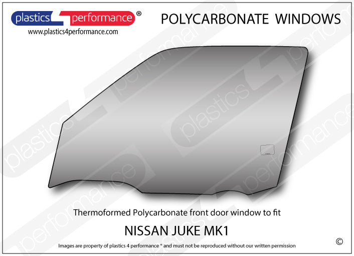 Carica immagine in Galleria Viewer, Vetri in Policarbonato per Nissan Juke F15
