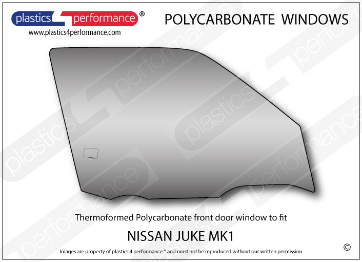 Carica immagine in Galleria Viewer, Vetri in Policarbonato per Nissan Juke F15
