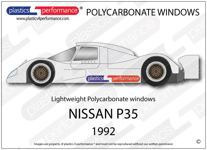 Vetri in Policarbonato per Nissan P35