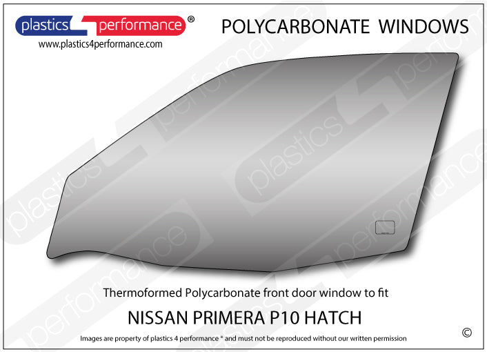Carica immagine in Galleria Viewer, Vetri in Policarbonato per Nissan Primera P10 5 Porte
