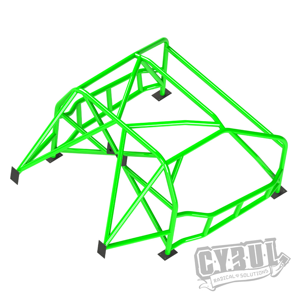 Roll Bar Multipunto da Saldare Cybul V5 Nascar per Nissan 200SX S13