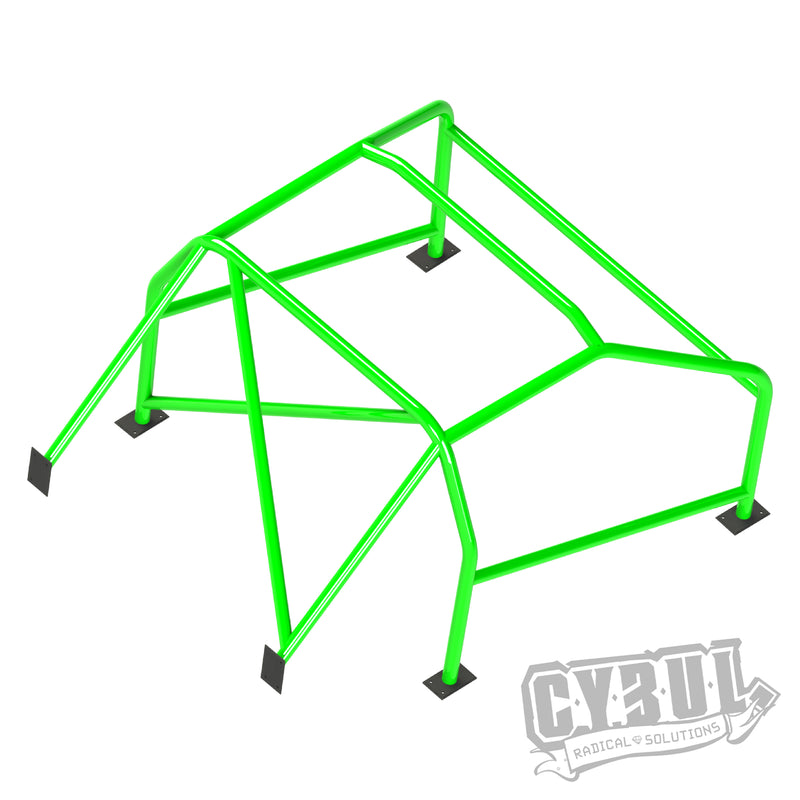 Carica immagine in Galleria Viewer, Roll Bar Multipunto da Saldare Cybul V1 per Nissan 200SX S13
