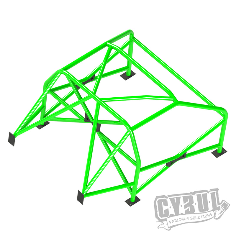 Carica immagine in Galleria Viewer, Roll Bar Multipunto da Saldare Cybul V4 per Nissan 200SX S13
