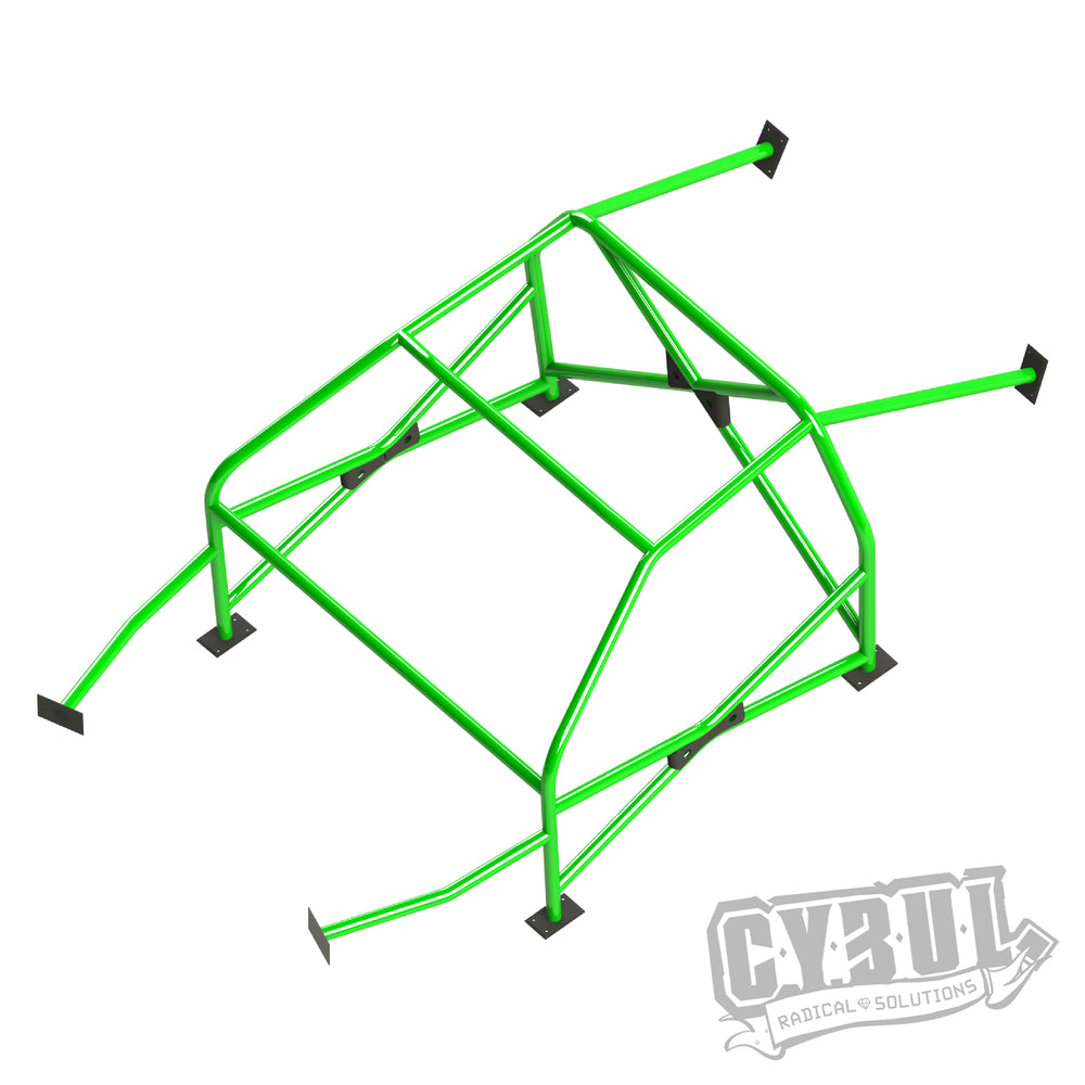 Roll Bar Multipunto da Saldare Cybul V2 per Nissan 200SX S14