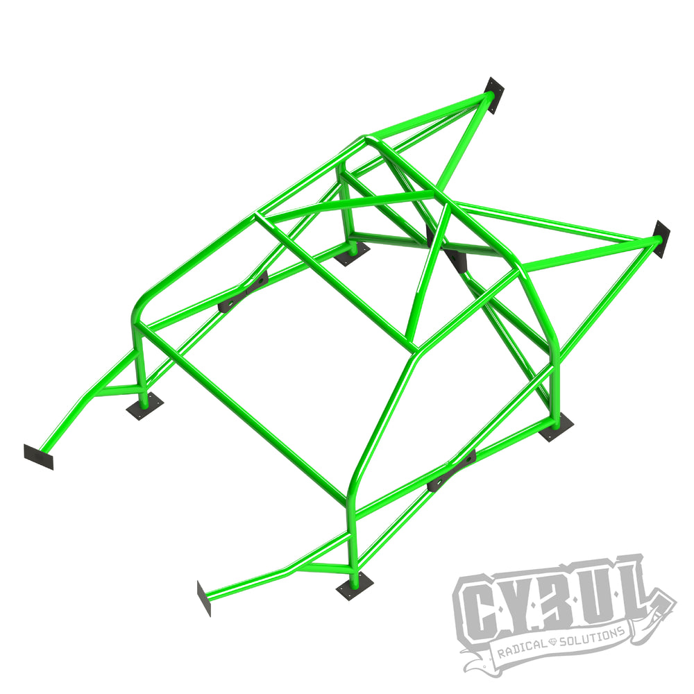 Roll Bar Multipunto da Saldare Cybul V4 per Nissan 200SX S14