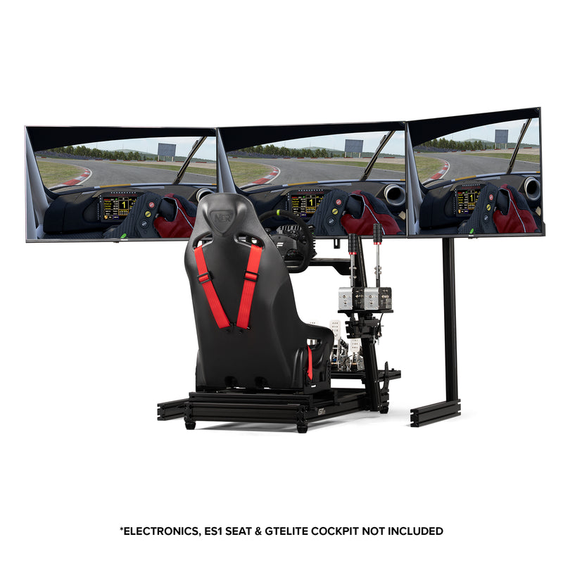 Carica immagine in Galleria Viewer, Supporto triplo schermo Next Level Racing Elite - Black Edition
