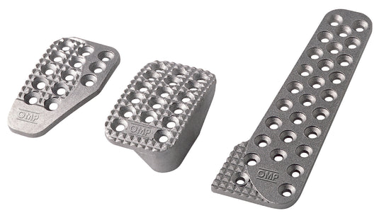 Pedali OMP Pro in Alluminio, Acceleratore Lungo