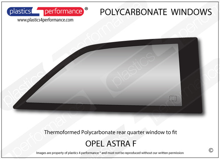 Carica immagine in Galleria Viewer, Vetri in Policarbonato per Opel Astra F 3 Porte
