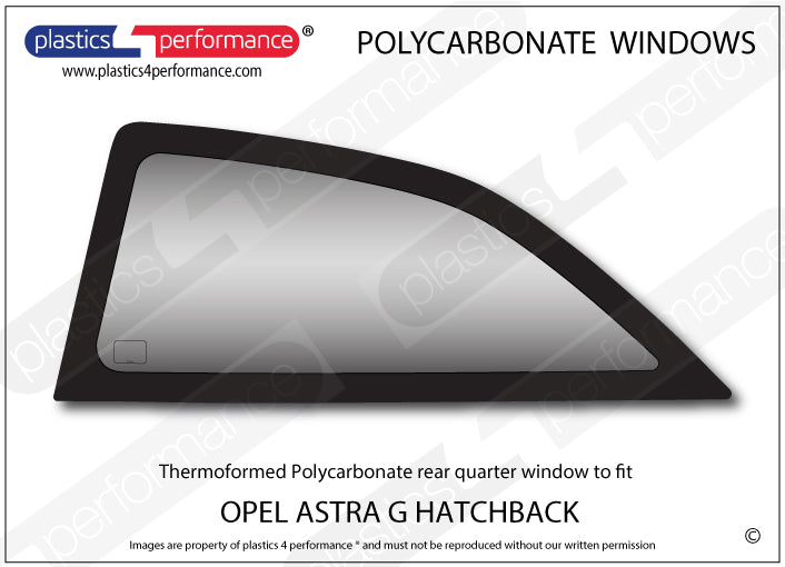 Carica immagine in Galleria Viewer, Vetri in Policarbonato per Opel Astra G 3 porte
