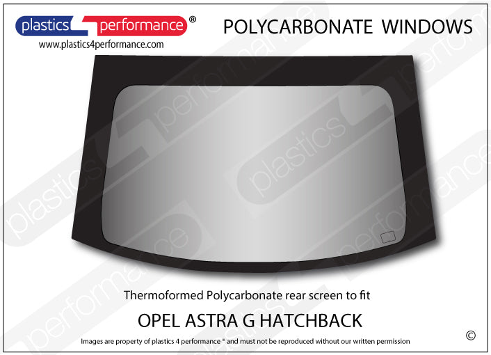 Carica immagine in Galleria Viewer, Vetri in Policarbonato per Opel Astra G 3 porte
