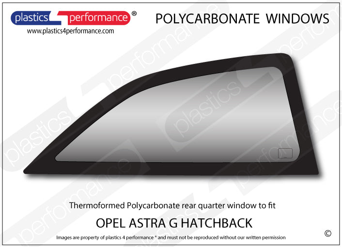 Carica immagine in Galleria Viewer, Vetri in Policarbonato per Opel Astra G 3 porte
